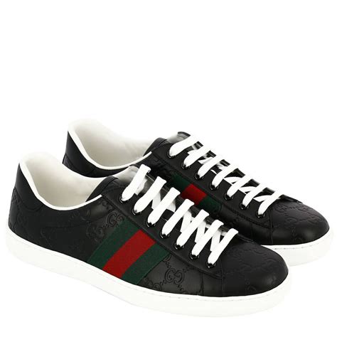 gucci sneakers femme noir|classic Gucci sneakers for men.